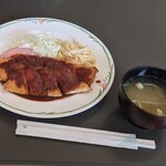 Coffee＆Lunch チャム - 味噌汁つき。いりこだしの優しい味。