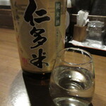 日本酒cafe & 蕎麦 誘酒庵 - 仁多米 純米酒