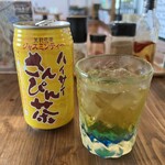 海の見える沖縄そば店 ちバルすーば - 沖縄さんぴん茶 300円