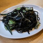 魚礁 - イカスミソーメンチャンプルー