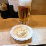魚礁 - お通しがゆし豆腐でした(*≧∀≦)