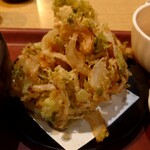 Nidaime Jimpachi - 小海老とあおさのかき揚げ