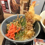 えびすそば クロステラス盛岡店 - ミニよくばり天丼