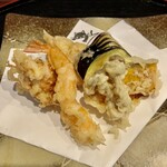 宵ノねこ - 天ぷら盛り合わせ