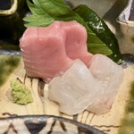 宵ノねこ - 刺身二種盛り