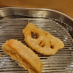 てんぷら 深町 - 蓮根