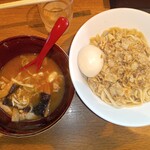 tantammentotsukemengouko - 肉汁つけ麺味豚バラ中盛味玉