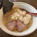 支那そば うみ - エビワンタンメン