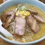 札幌ラーメン カムイ - 塩チャーシュー大盛り￥1200