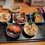 鮮魚とおばんざい 浜金 - おばんざい５種