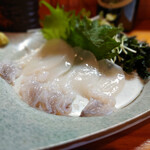 酒房 でん - ヤリイカの刺身