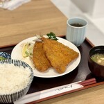 ウェルビー - アジフライ(二枚)定食