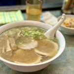 味楽 - ラーメン1000円+炊き込みご飯100円