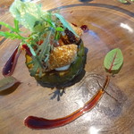 ドノスティア - ドノスティアランチ　サラダを添えた前菜