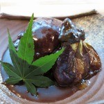 地酒とイタリアン　RISONI - 桜島美湯豚バラ肉 赤ワイン煮