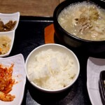 韓国料理 スジャ食堂 - 参鶏湯ランチ：1,200円