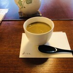 茶寮 宝泉 - 栗しるこ
