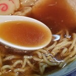 Ogikubo Ramen Kikuchi - スープの表情。