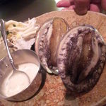 銀座ステーキハウス エリュシオン - あわび①