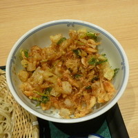 手打ちそば 大石 - かき揚げ丼