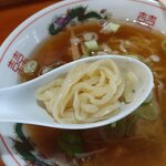 喜多屋 - 曽我製麺の中太麺