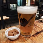 CRAFT BEER MARKET - 城端麦酒/輝W7【カガヤキウィートセブン】900円、お通し300円