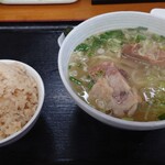 Okinawa Sobaya - ソーキそばセット　¥1050