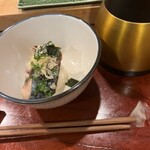 鮨 波づき - 鯖茶漬け