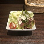 欧風カレー ソレイユ - サービスサラダ