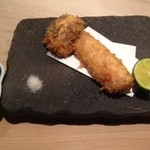 くろぎ - 松茸のフライ 