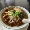 江どめ屋 - 黒醤油ラーメン大盛り150円増