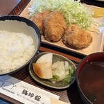 豚珍館 - ひれかつ定食（ご飯少なめ）