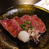 雪月花 ながら - 近江牛のたたき