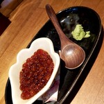 立ち飲み ひとよ - 筋子醤油漬け(かなり味付けは濃いめです)