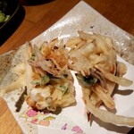 立ち飲み ひとよ - 海鮮かき揚げ