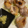 厨 NAKAMURA - 宮崎産鶏もも肉の炙り焼き、ネギ塩だれ