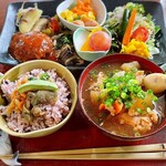 菜つむぎ商店＆ポルカドッツ - 菜つむぎプレートランチ