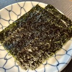 登良屋 - ツマを海苔で巻いて 頂く (◦ >﹏<｡)~♡  格好の肴です