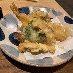 蕎麦六本 - 天ぷら
