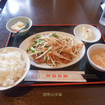 興福菜館 - レバニラ炒めランチ＠６８０円　丁寧な大衆中国飯店でした