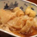 ふじ原 - すじ煮！凝縮された旨味と食感抜群だわ！