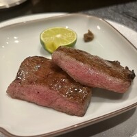 焼肉牛印 銀座店 - 厚切りタン