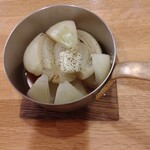 스미비 야키토리 토리쿠리 - 玉ねぎ炭火焼き