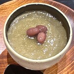 緒乃 - 河豚とスッポン、舞茸、松茸他出汁
