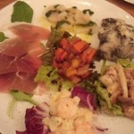 イタリア食堂のら - 前菜盛り合わせ
