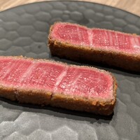 焼肉うしごろ 横浜店 - 黒毛和牛ヒレカツ