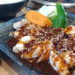 Yakiniku Reimen Hibiki - スタミナMIX定食（みそダレ）