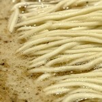 炭火焼濃厚中華そば 奥倫道 - さらにアップ