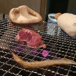 炉ばた雷橋 - かなぎ・ズリ・しいたけ・竹輪