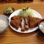 とんかつや　藤さき - 大とんかつ定食